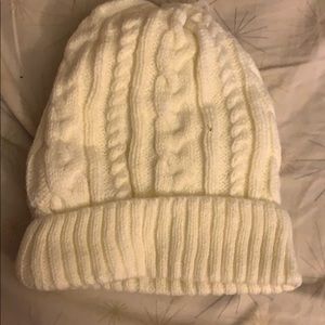White beanie